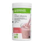 Koktajl odżywczy Herbalife o smaku malin i białej czekolady(bezglutenowy, bez soi i laktozy) 500g 